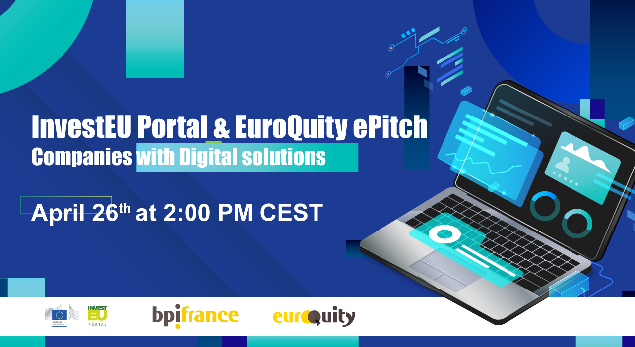 InvestEU Portal & EuroQuity Digital e-pitch